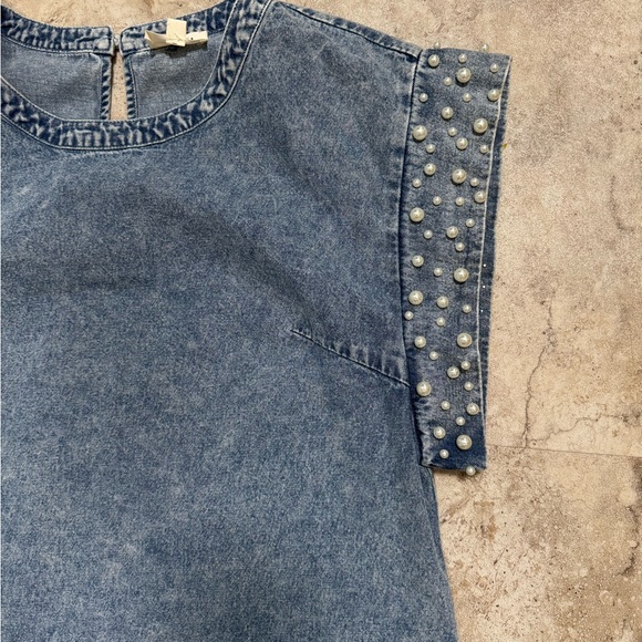 BiBi Blue Denim Dress - Picture 2 of 6